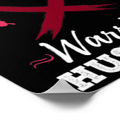 Mens Proud Sickle Cell Warrior Handband Sickle Cel Poster (Ecke)