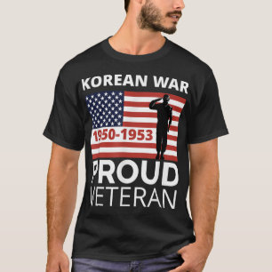 Mens Proud War Veteran - Geschenk für das Militär T-Shirt