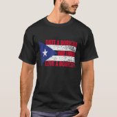 Mens Puerto Rico Island Proud American People Puer T-Shirt (Vorderseite)
