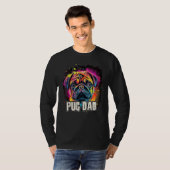 Mens Pug Dad Dog T-Shirt (Vorne ganz)
