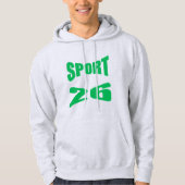 Men's Pullover Hoodie ash  SPORT  26 (Vorderseite)