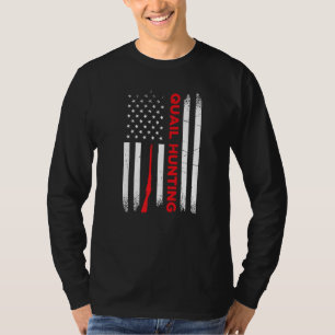 Mens Quail Jagd Quail Eigentümer Quail Züchter Qua T-Shirt