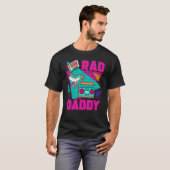 Mens Rad Daddy 90s Aesthetic Nostalgia 1990's Retr T-Shirt (Vorne ganz)