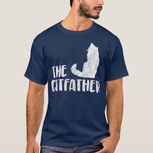 Mens Ragdoll Vater T-Shirt (Vorderseite)