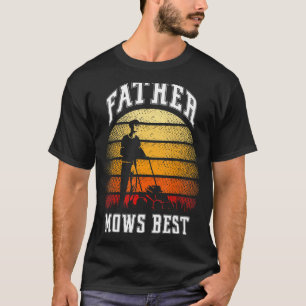 Mens Rasen Vater Funny Lawn Mähen für Vater Vater T-Shirt