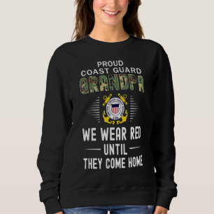 Mens Red Friday bis sie kommen Zuhause Proud Coast Sweatshirt