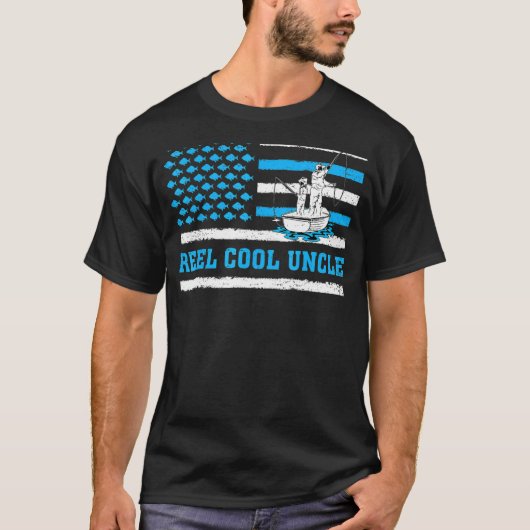 Mens Reel Cool, bis die Flagge der Vereinigten Sta T-Shirt (Vorderseite)