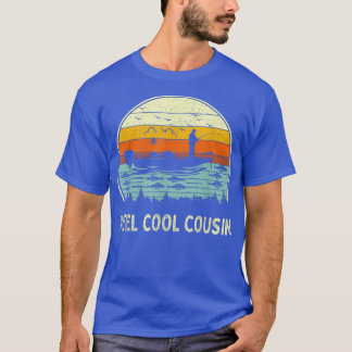 Mens Reel Cool Cousin Fishing s Funny Fathers Day  T-Shirt