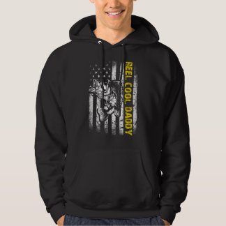 Mens Reel Cool Daddy Fischen Vintag 1 Hoodie