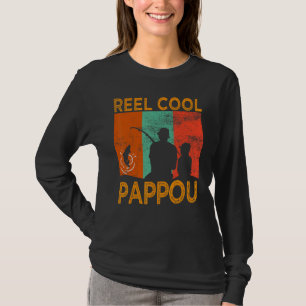 Mens Reel Cool Pappou Angeln Daddy Vintag Grandal T-Shirt