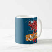 Mens Reel Cool Poppa Fishing's Fun Vathday Kaffeetasse (VorderseiteRechts)