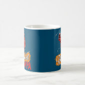 Mens Reel Cool Poppa Fishing's Fun Vathday Kaffeetasse (Mittel)