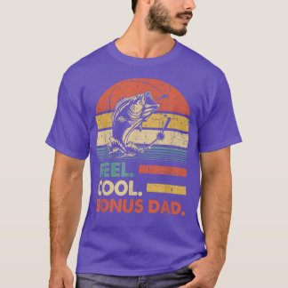 Mens Reel Cooler Bonus Vater Angeln T-Shirt