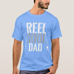 Mens Reel Cooler Vater Angeln Papa Gift Fisch Vate T-Shirt