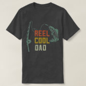 Mens Reel Cooler Vater Fischen Shirts, Funny Vathe T-Shirt (Design vorne)