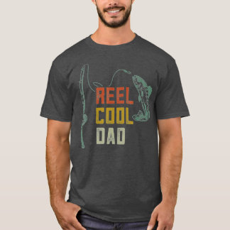 Mens Reel Cooler Vater Fischen Shirts, Funny Vathe T-Shirt