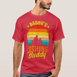 Mens Reel Cooler Vater Fisherman Daddy Fathers Day T-Shirt