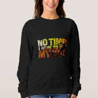 Mens reiten mein Kite Kite Surfen Kiteboarding Sweatshirt