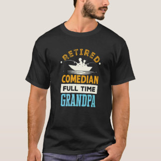 Mens Remüde Comedian Full Time Opa Plumbing R T-Shirt