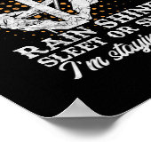 Mens Remüde Lineman Lineworker Rente Poster (Ecke)