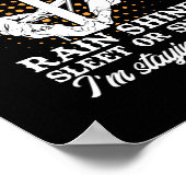 Mens Remüde Lineman Lineworker Rente Poster (Ecke)