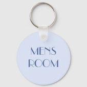 Mens restroom keyring schlüsselanhänger (Vorderseite)