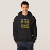Mens Retired Archivist Full Time Grandpa Retiremen Hoodie (Vorne ganz)