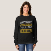Mens Retired ENVIRONMENTAL ENGINEER Full Time Gran Sweatshirt (Vorne ganz)