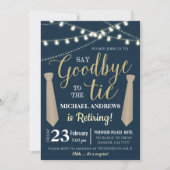 Mens Retirement Intirement Einladung (Vorderseite)