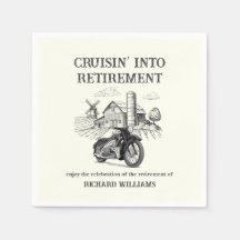 Men's Retirement Vintage Barn Motorbike Cruising