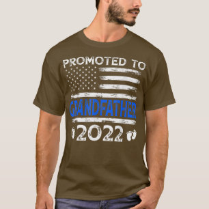 Mens Retro an Großvater 2022 USA Flag F T-Shirt