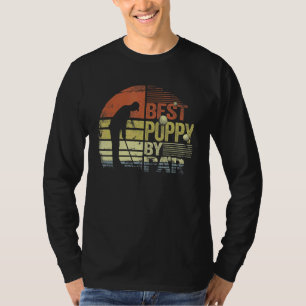Mens Retro Best Poppe Par Golf Player Papa T-Shirt