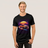Mens Retro Car Model T-Shirts (Vorderseite voll)