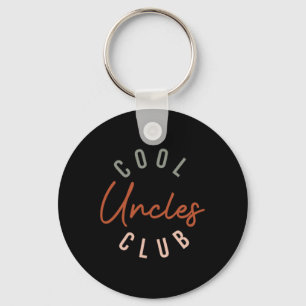 Mens Retro Cool Uncles Club Funny Onkel Taschentuc Schlüsselanhänger