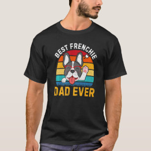 Mens Retro Frenchie Vater Französischer Bulldog Do T-Shirt