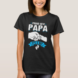 Mens Retro Men Stolz New Papa Es ist eine junge Ge T-Shirt