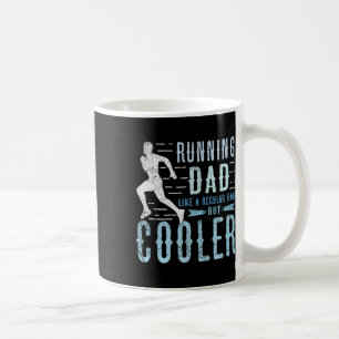 Mens Retro Running Vater Apparel Vatertag Geburt Kaffeetasse