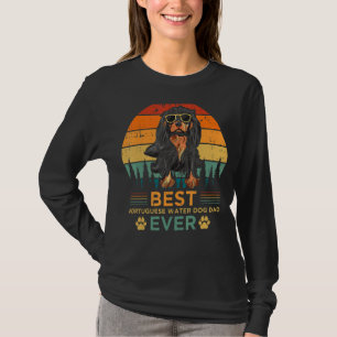 Mens Retro Style Best Portugiesischer Vater Ever F T-Shirt