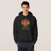 Mens Retro Style Bester Cocker Spanier Vater je Fa Hoodie (Vorne ganz)
