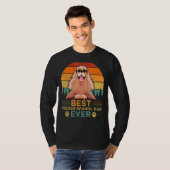 Mens Retro Style Bester Cocker Spanier Vater je Fa T-Shirt (Vorne ganz)
