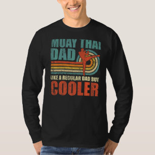 Mens Retro Style Vintag Muay Thai Vater Vater's Da T-Shirt