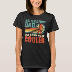 Mens Retro Style Vintag Roller Derby Vater Vatersc T-Shirt