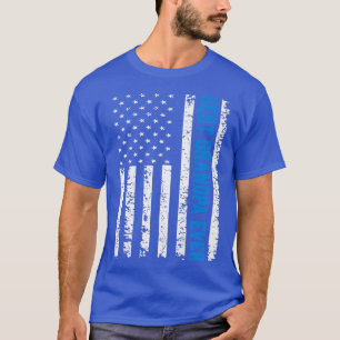 Mens Retro US Bester Opa je 4. Juli Vater T-Shirt