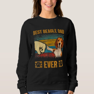 Mens Retro Vintag Best Beagle Vater Ever Fathers D Sweatshirt