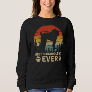 Mens Retro Vintag Best Schnoodle Vater je Vater' Sweatshirt