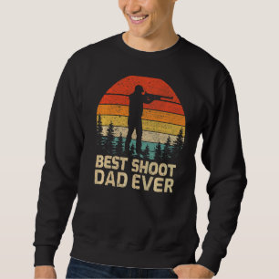 Mens Retro Vintag Best Shoot Vater je Vater's Da Sweatshirt