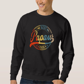Mens Retro Vintag Bestes Papa je Cooler Vater Sweatshirt