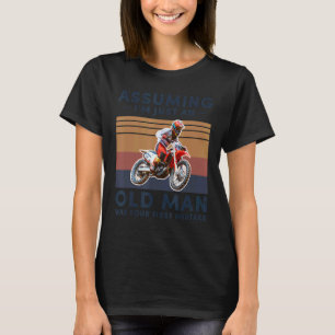 Mens Retro vorausgesetzt, ich bin nur ein alter Ma T-Shirt