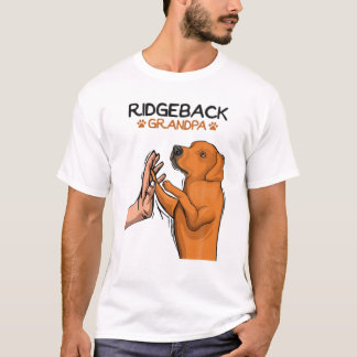 Mens Rhodesian Ridgeback Opa Dog Lover Opa T-Shirt