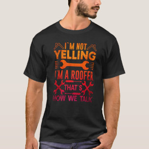 Mens Roofer Mens Dachdecker Funny Roofer Premium_2 T-Shirt